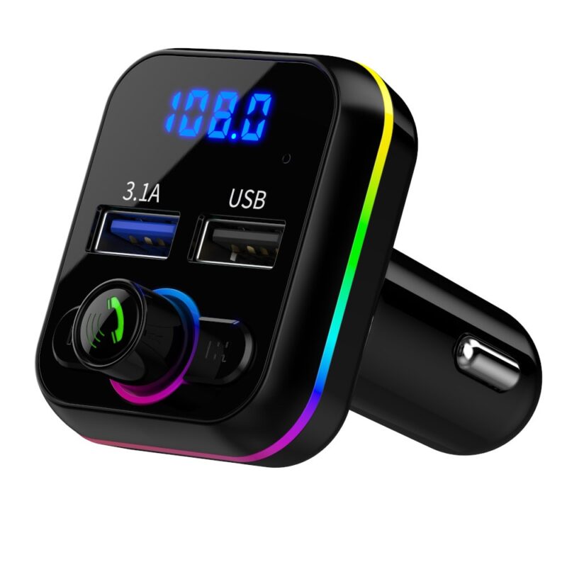 FM трансмитер Zik M34, Bluetooth, 2x USB Type-A, черен Намаления и отстъпки ЧеренПетък 3