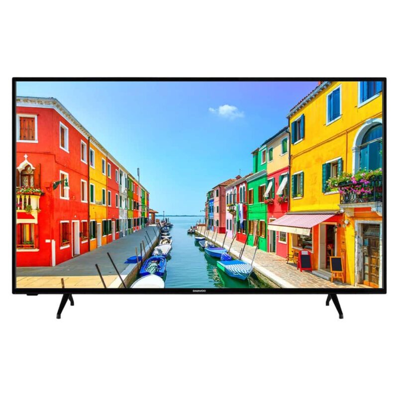 Телевизор Daewoo 43DM73UA, 43″ (109.22 cm) 4K/UHD LED Smart TV, DVB-T2/C2/S2, Wi-Fi, 2x HDMI, 1x USB Намаления и отстъпки ЧеренПетък 3