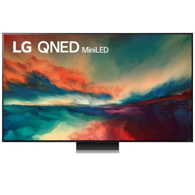 Телевизор LG 65QNED863RE  Quantum Dot среща NanoCellОсветен QNED. Усъвършенстван.Изчистени и по-богати цветовеИзживейте невероятни цветове, благодарение на комбинираната сила на Quantum Dot и NanoCell технологиите.   MiniLEDMiniLED, максимална визуална насладаХиляди малки подсветки ... / / Телевизор LG 65QNED863RE, 65" (165.1 cm) 4K/UHD Smart TV, HDR10, 100Hz, Dolby Vision, AI Sound Pro, DVB-T2/C/S2, LAN, Wi-Fi, Bluetooth, 4x HDMI, 2x USB