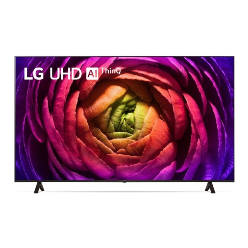 Телевизор LG 65UR76003LL Разкрийте и най-дребните детайлиТелевизорите LG UHD с HDR10 Pro се отличават с оптимизирана яркост, наситени цветове и забележителна детайлност на картината.α5 AI Processor 4K Gen6Подобрете изживяванията си при гледанеAI процесорът α5 4K от 6-то поколение дава ... / / Телевизор LG 65UR76003LL, 65" (165.1 cm) 4K/UHD Smart LED TV, HDR10, Dolby Digital, DVB-T2/C/S2, LAN, Wi-Fi, Bluetooth, 3x HDMI, 2x USB