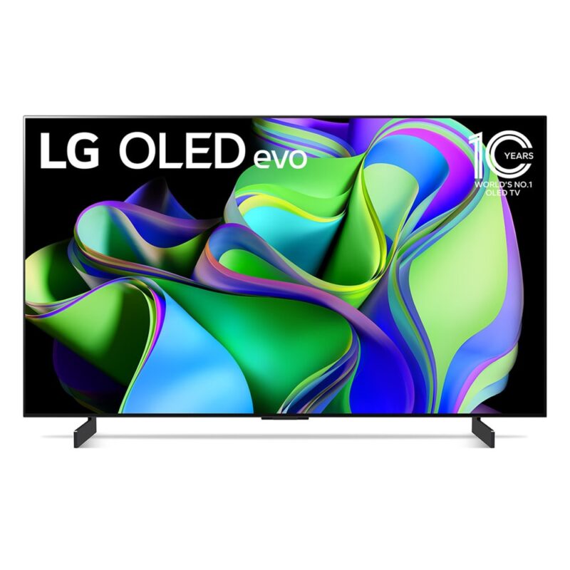 LG OLED42C3 LG OLED evo. Пионерът на едно фундаментално десетилетие.Какво превръща LG OLED evo в кулминацията на OLED, марка №1 в света? Емблематични първопроходници с примамливи коефициенти на формата, които предизвикват вашето въображение. По-ярка, по-дръзка картина2,3,4, толкова ... / / Телевизор LG OLED42C31LA, 42" (106.68 cm) 4K/UHD Smart TV, HDR, 120Hz, DVB-T2/C/S2, 4x HDMI, 3x USB, Wi-Fi, LAN, Bluetooth