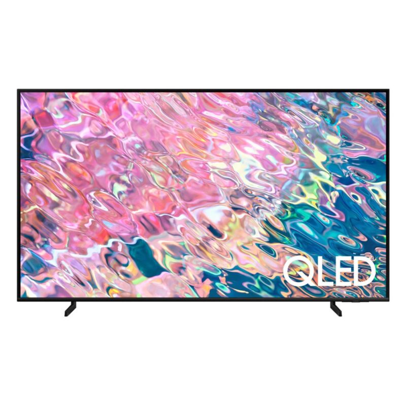Телевизор Samsung QE-50Q60B (2022), 50″ (127 cm) 4K/UHD QLED Smart TV, HDR, DVB-T2/C/S2, Wi-Fi, LAN, Bluetooth, 3x HDMI, 2x USB Намаления и отстъпки ЧеренПетък 3