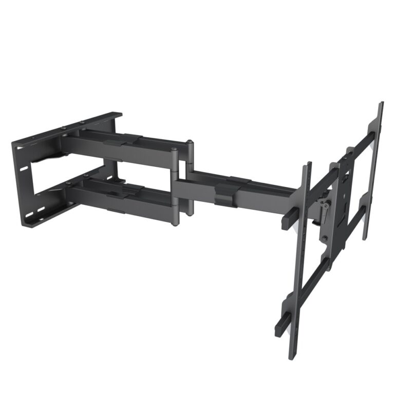 Стойка за телевизор Multibrackets MB6546, за стена, до 50-80″, VESA до 800×400, до 60kg, регулируема, 4 рамена, черна Намаления и отстъпки ЧеренПетък 3