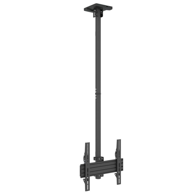 Стойка за телевизор Multibrackets MB8885, за таван, до 32-65″, VESA до 400×400, до 35kg, регулируема, черна Намаления и отстъпки ЧеренПетък 3