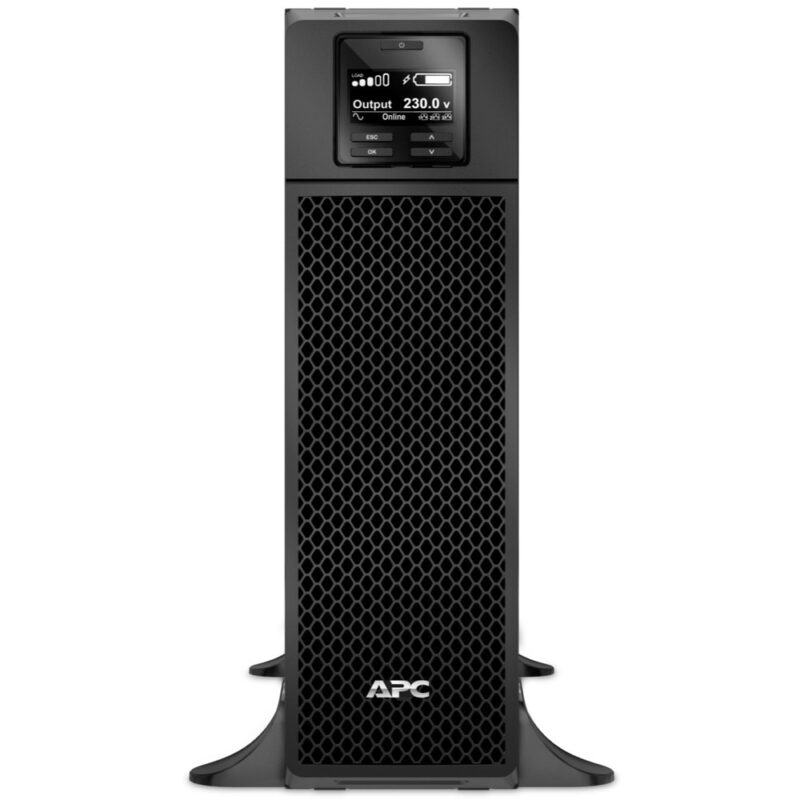 UPS APC Smart-UPS SRT, 5000VA/4500W, On Line + Релси за вграждане APC Rail Kit for Smart-UPS + Network Management Card 2 with Environmental Monitoring + APC Temperature & Humidity Sensor Намаления и отстъпки ЧеренПетък 3
