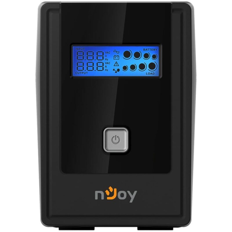 UPS nJoy Cadu 850, 800VA/480W, Line Interactive, Tower Намаления и отстъпки ЧеренПетък 3