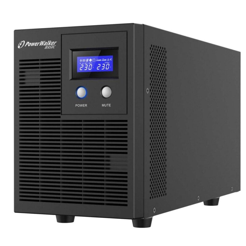UPS PowerWalker Basic VI 3000 STL, 3000VA/1800W, Line Interactive, Tower Намаления и отстъпки ЧеренПетък 2