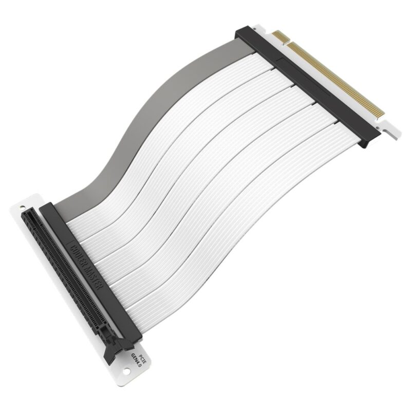 Кабел за вертикален монтаж за видео карта Cooler Master MCA-U002R-WPCI40-300, PCIe 4.0 x16 Намаления и отстъпки ЧеренПетък 3