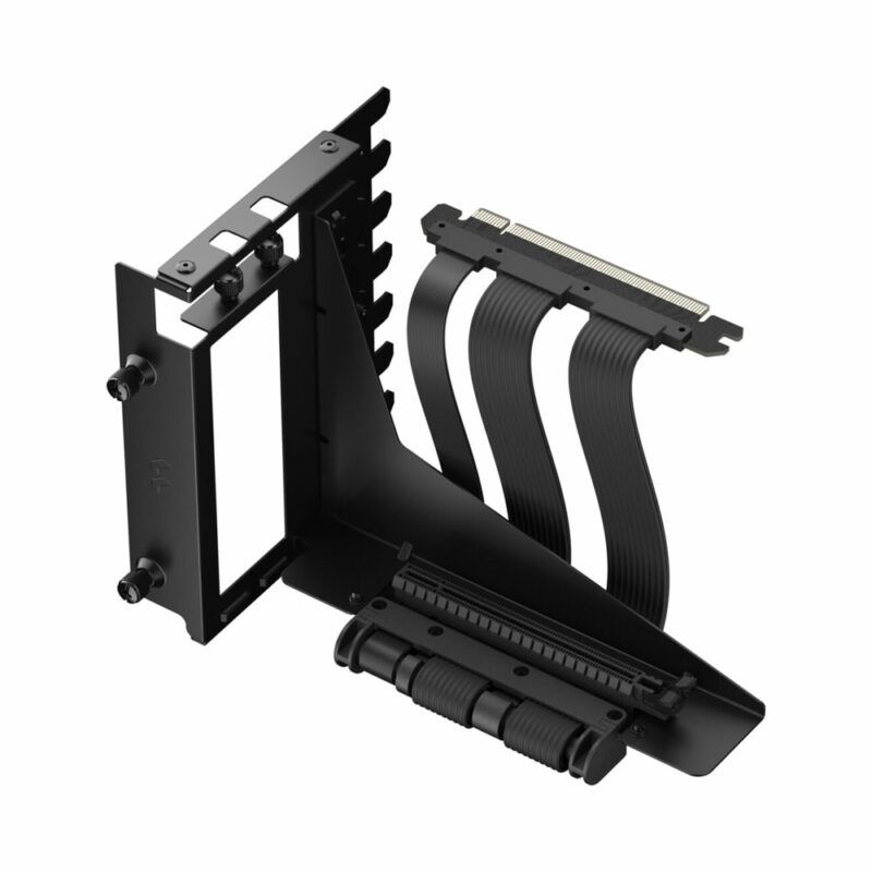 Брекет и кабел за вертикален монтаж за видео карта Fractal Design Flex 2, PCIe 4.0 x16, черни Намаления и отстъпки ЧеренПетък 3