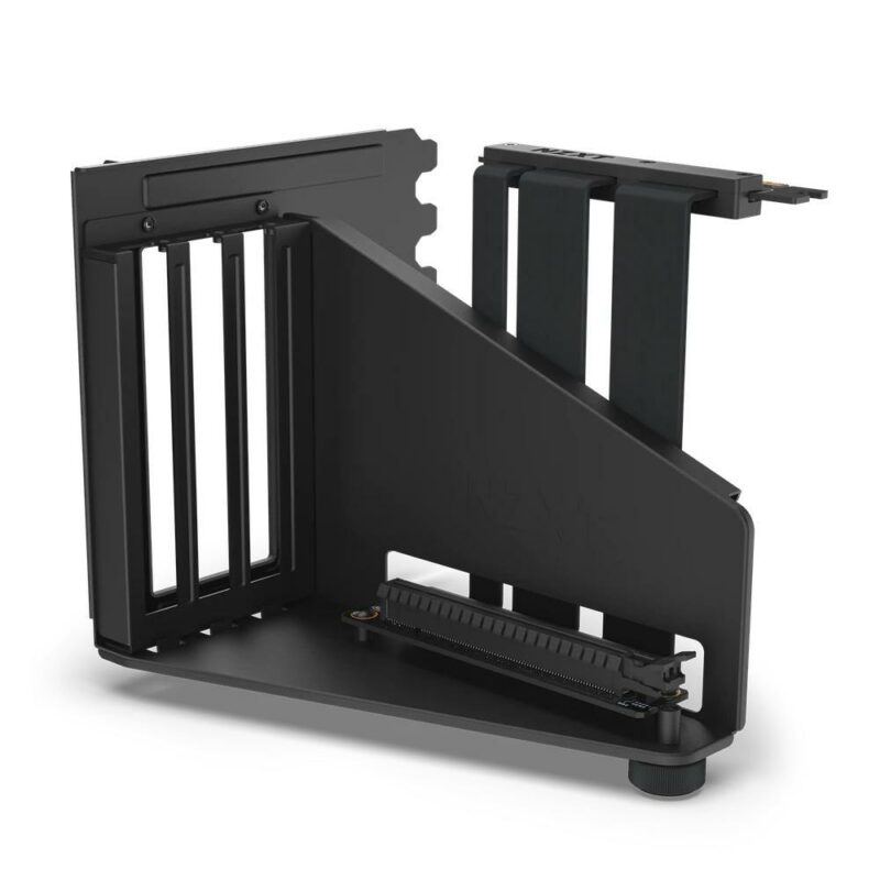 Универсален брекет и кабел за вертикален монтаж за видео карта NZXT H7 Vertical GPU Mounting Kit (AB-RH175-B1), PCIe Gen 4 x16, черен Намаления и отстъпки ЧеренПетък 3