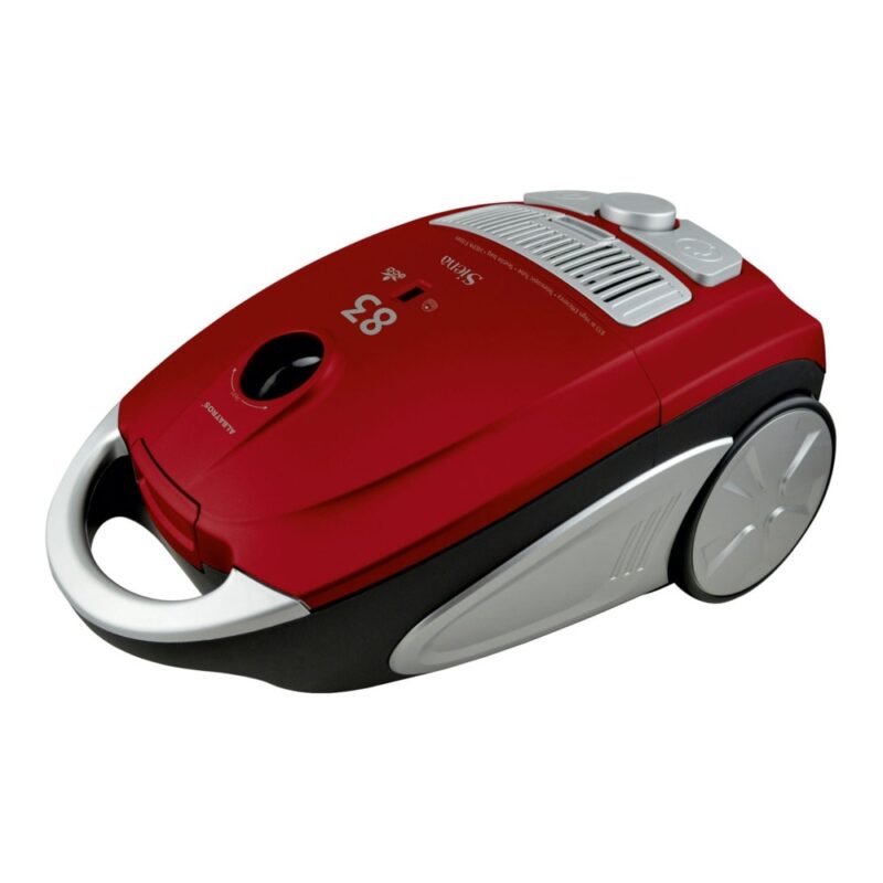Прахосмукачка Albatros Siena 83 eco, с торба, 833W, 3500ml капацитет на торбата, HEPA филтър, червена Намаления и отстъпки ЧеренПетък 3