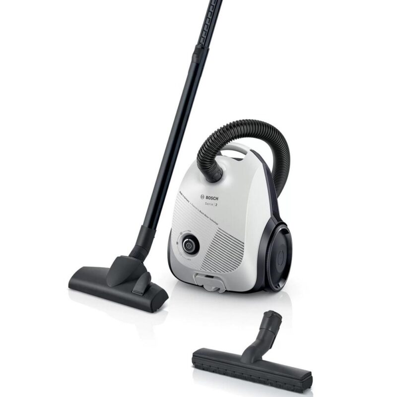 Прахосмукачка Bosch BGLS2WH1H, с торба, 600W, 3.5 л. капацитет на торбата, микрофилтър, бяла Намаления и отстъпки ЧеренПетък 3