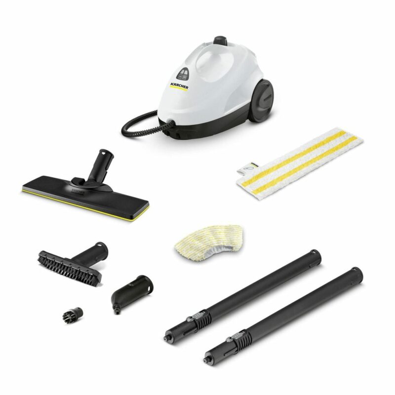 Парочистачка Karcher SC 2 EasyFix, 1500W, 3.2 bar-a налягане, 1 л. обем на резервоара, защита за деца, 4м. дължина на кабела, бяла Намаления и отстъпки ЧеренПетък 3