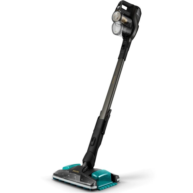 Прахосмукачка Philips XC8347/01, вертикална, 0.6 л. капацитет на контейнера, до 80 минути време на работа, черна Намаления и отстъпки ЧеренПетък 3