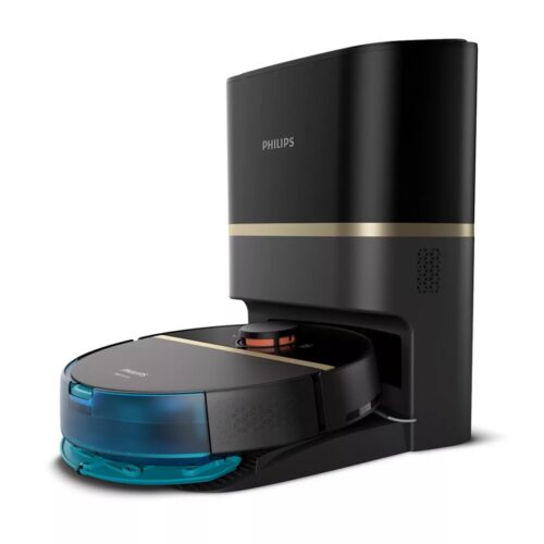 Прахосмукачка Philips XU7100/01, робот, 260ml капацитет на контейнера, 240ml капацитет на резервоара, време на работа до 180 минути, миещ се филтър ...