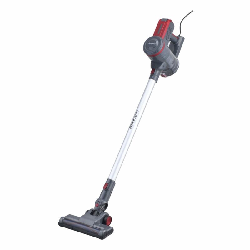 Прахосмукачка Rohnson Turbo Force R-1229, ръчна, вертикална, без торба, 800W, 1 л. капацитет на контейнера, HEPA филтър, LED осветление, сива Намаления и отстъпки ЧеренПетък 3