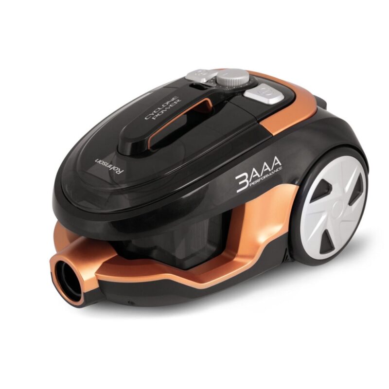 Прахосмукачка Rohnson R-1310, без торба, 800W, 2500ml капацитет на контейнера, клас А+++, HEPA филтър, черна Намаления и отстъпки ЧеренПетък 3
