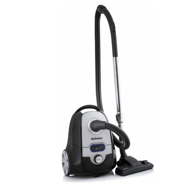 Прахосмукачка Rohnson R-1560, с торба, 650W, 4000ml капацитет на торбата, HEPA филтър, черна Намаления и отстъпки ЧеренПетък 3