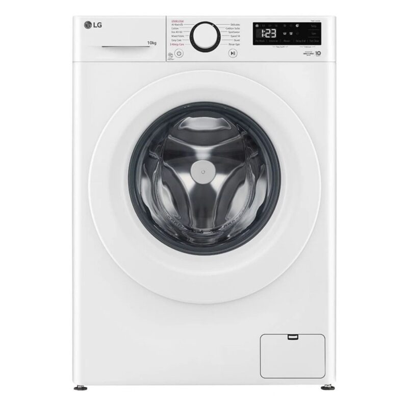 Перална машина LG F4WR510SWW, клас A, 10 кг. капацитет, 1400 оборота в минута, 12 програми, свободностояща, 60 cm. ширина, AI DD, LG ThinQ, бяла Намаления и отстъпки ЧеренПетък 3