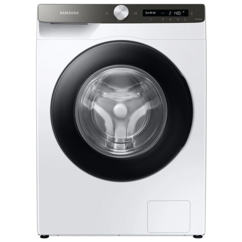 Перална машина Samsung WW90T534DAT/S7, клас A, 9 кг. капацитет, 1400 оборота в минута, свободностояща, 60 cm. ширина, Hygiene Steam, Bubble Soak, бяла Намаления и отстъпки ЧеренПетък 3
