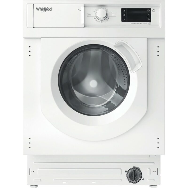 Перална машина Whirlpool BI WMWG 71483E EU N, клас D, 7 кг. капацитет, 1400 оборота в минута, 14 програми, за вграждане, 60 cm, бяла Намаления и отстъпки ЧеренПетък 3