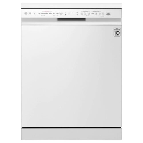 Съдомиялна LG DF222FWS, клас E, 14 комплекта, 10 програми, TrueSteam, QuadWash, LG ThinQ, бяла