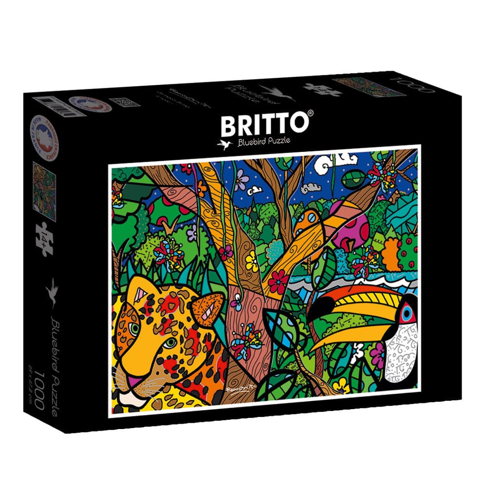 / Други / Пъзел Bluebird Puzzle Ромеро Брито Амазония – Изкуство и Забавление в 1000 Части