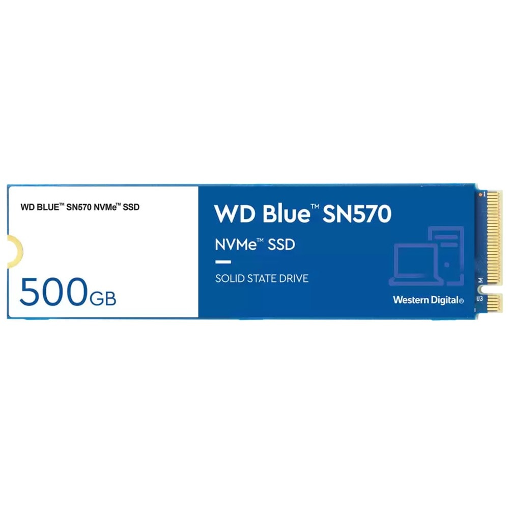 / Други / Western Digital Blue SN570 500GB NVMe SSD – Бързина и Надеждност за Вашия Компютър