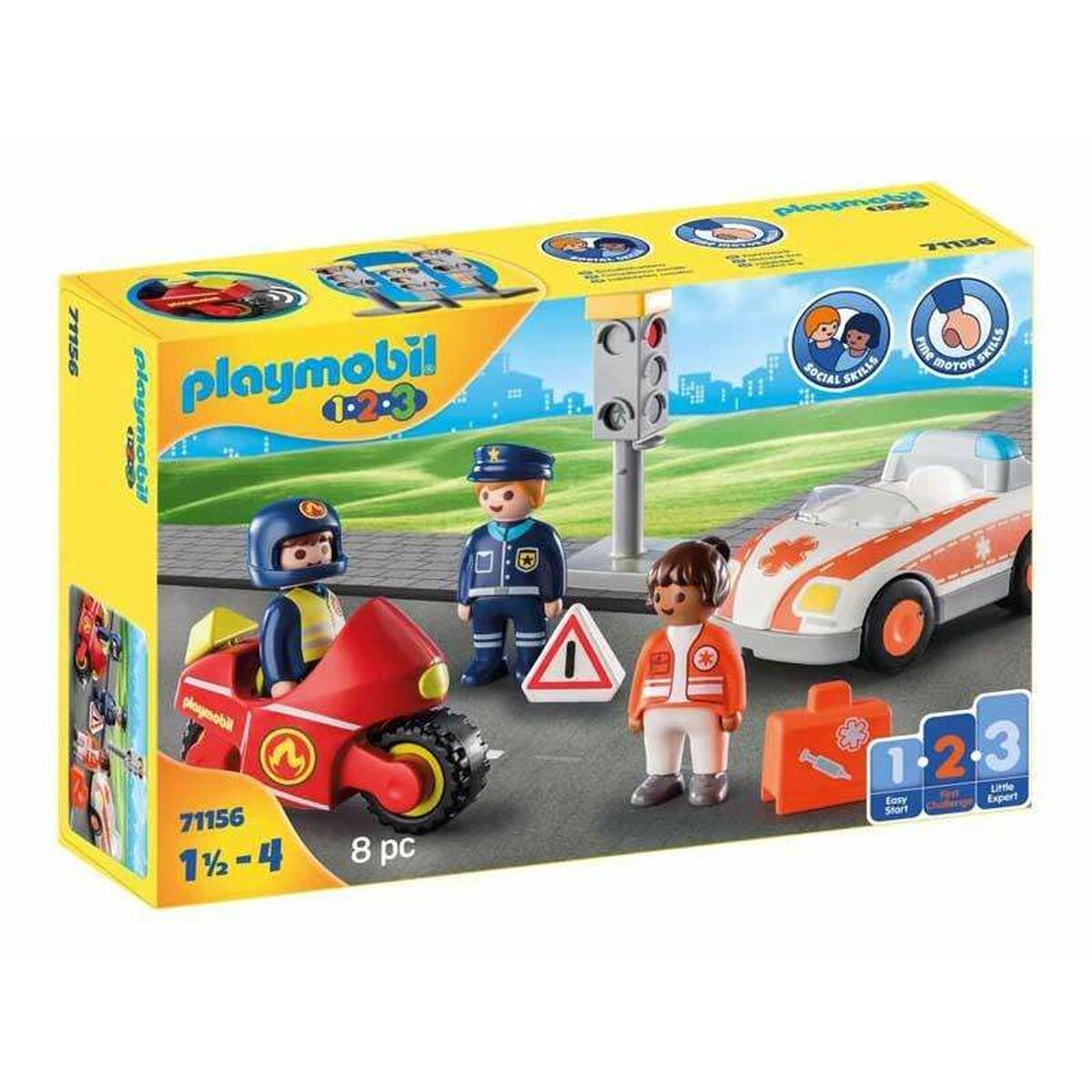 Playset Playmobil 71156 1.2.3 Day to Day Heroes – Идеална Играчка за Малките Герои 1 / Други / Playset Playmobil 71156 1.2.3 Day to Day Heroes – Идеална Играчка за Малките Герои