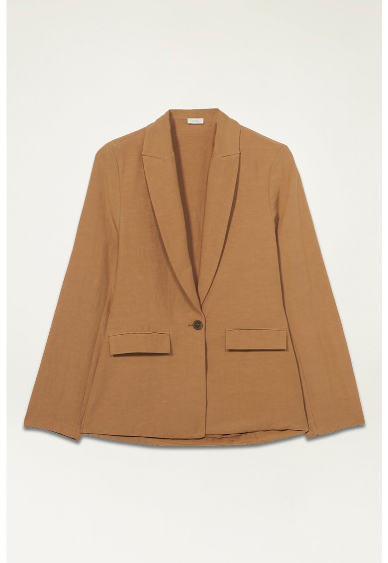 / Други / Сако с лен с джобове и капачета: Стилен избор за всяка година