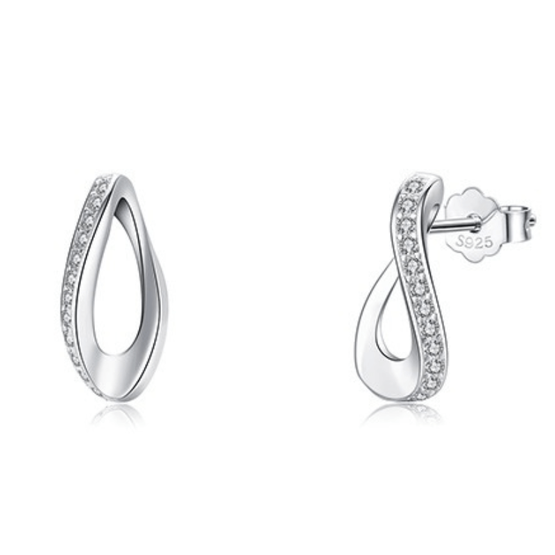 Сребърни обеци "Сигурност" - Елегантност и защита в едно 1 / Други / Сребърни обеци "Сигурност" - Елегантност и защита в едно