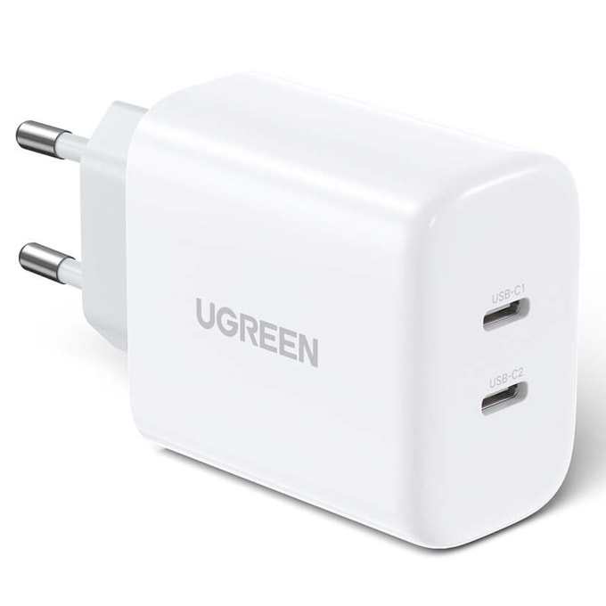 Зарядно устройство Ugreen Travel Wall Charger 40W - Идеалното решение за пътуващите 1 / Други / Зарядно устройство Ugreen Travel Wall Charger 40W - Идеалното решение за пътуващите