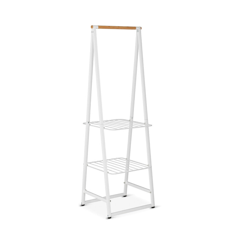 Многофункционална закачалка за дрехи Brabantia Linn 1000815 в бял цвят