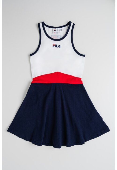 Рокля с памук и лого