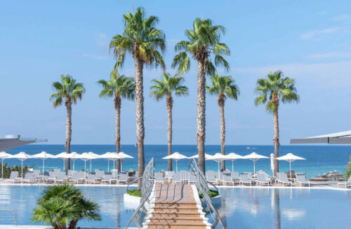 3 нощувки, Ultra All Inclusive в хотел Potidea Palace 4*, Халкидики, Гърция през Септември! Дете до 11.99г. - безплатно!