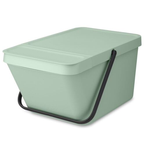 Brabantia Кош за разделно събиране на боклук Brabantia Sort&Go 1006311, 20 л, Подреждане един върху друг, Светлозелен Намаления и отстъпки Кош за разделно събиране на боклук Brabantia Sort&Go 1006311