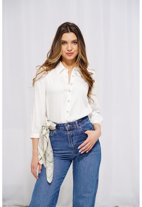 Едноцветна риза Daliana