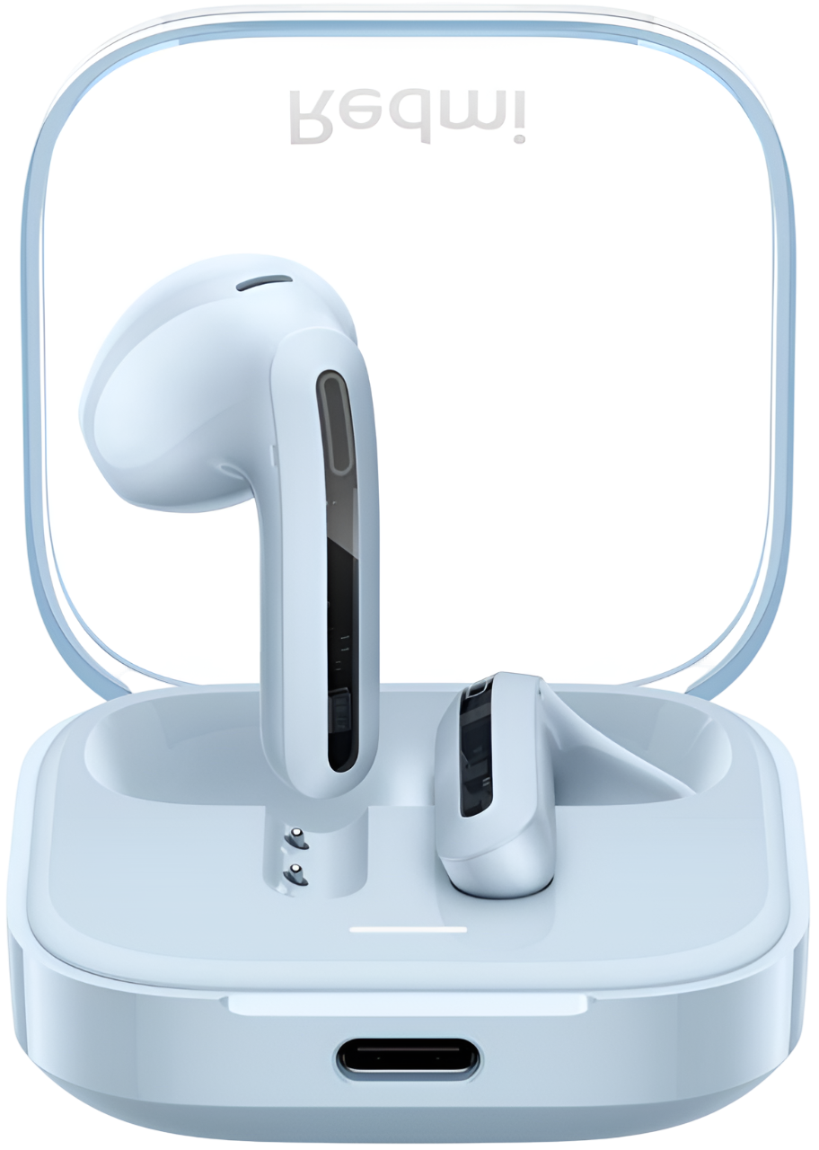 AirTrade Безжични слушалки Xiaomi Redmi Buds 6 Active Transparent blue, сини – BHR8394GL Намаления и отстъпки 2 AirTrade Безжични слушалки Xiaomi Redmi Buds 6 Active Transparent blue, сини – BHR8394GL