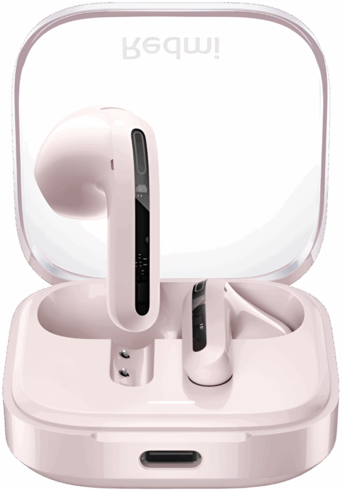 Розови безжични слушалки Xiaomi Redmi Buds 6