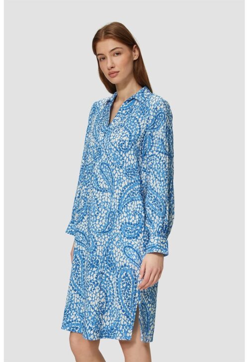 Свободна рокля с индийска шарка