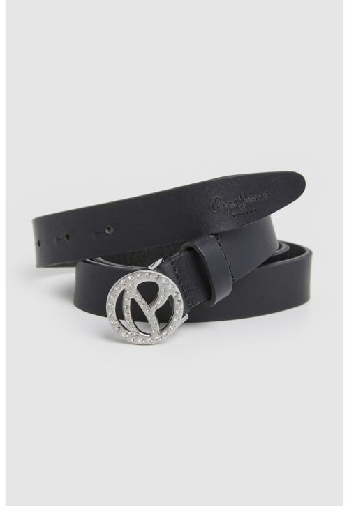 Кожен колан Athemond с тока с игла