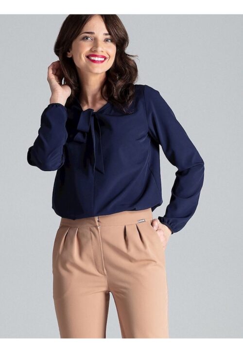 Дамска блуза Ленитиф тъмносин