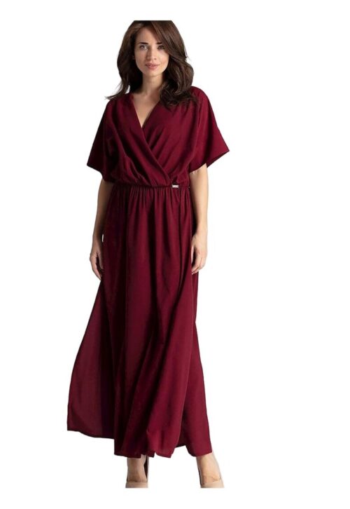 Червена Дневна рокля Ленитиф