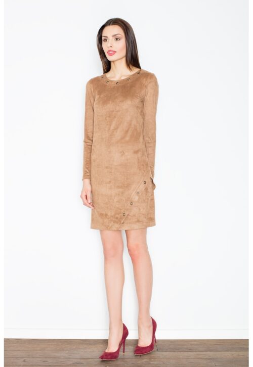 Рокля M455 кафява