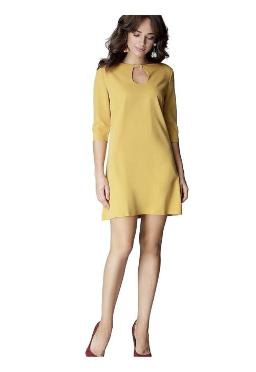 Жълта дневна рокля от Ленитиф