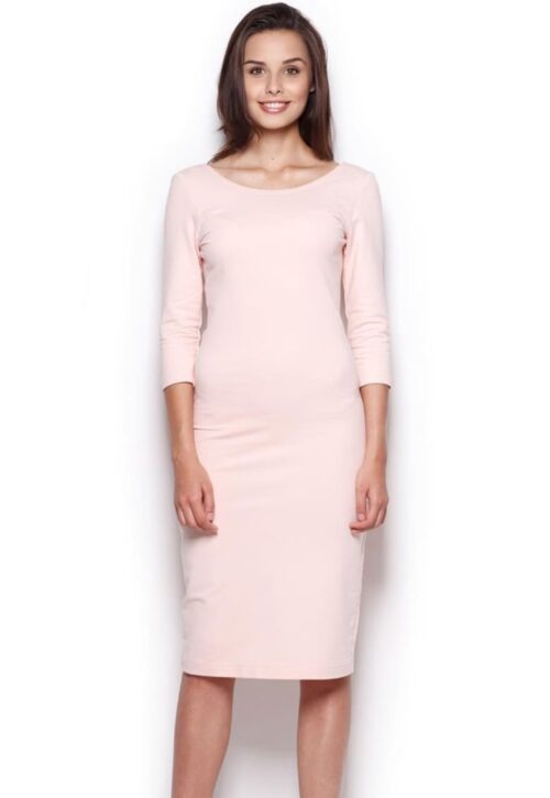 Рокля 43732 - елегантна дамска рокля