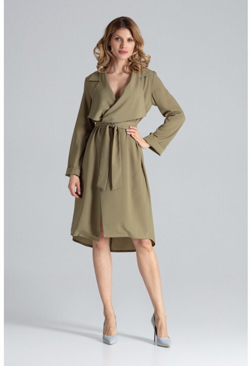 Зелена дамска рокля M464