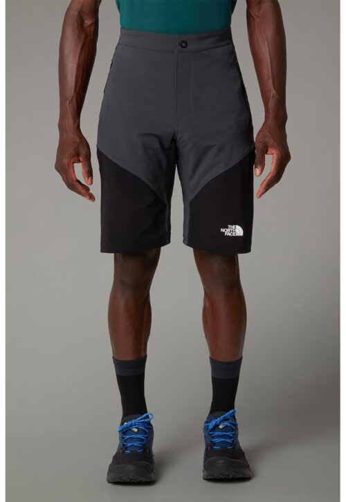 Слим хайкинг шорти Felik в черен и антрацитно сив цвят за туризъм