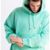 Унисекс уголемено худи Capital в тюркоазен цвят