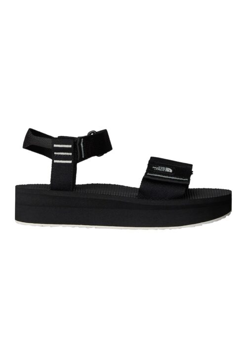 Сандали Skeena с равна платформа и велкро в черен цвят